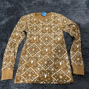 Cowboy Hardware Patterned Long Sleeve Shirt